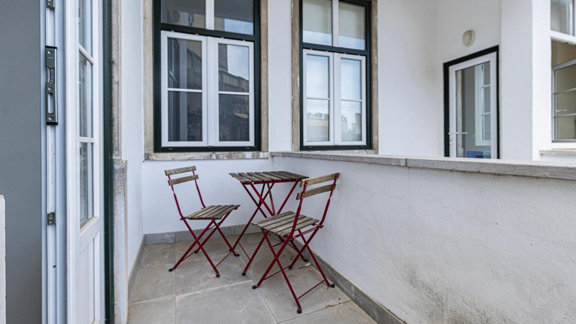Ferienwohnung Carmo 43 Lissabon Exterior foto