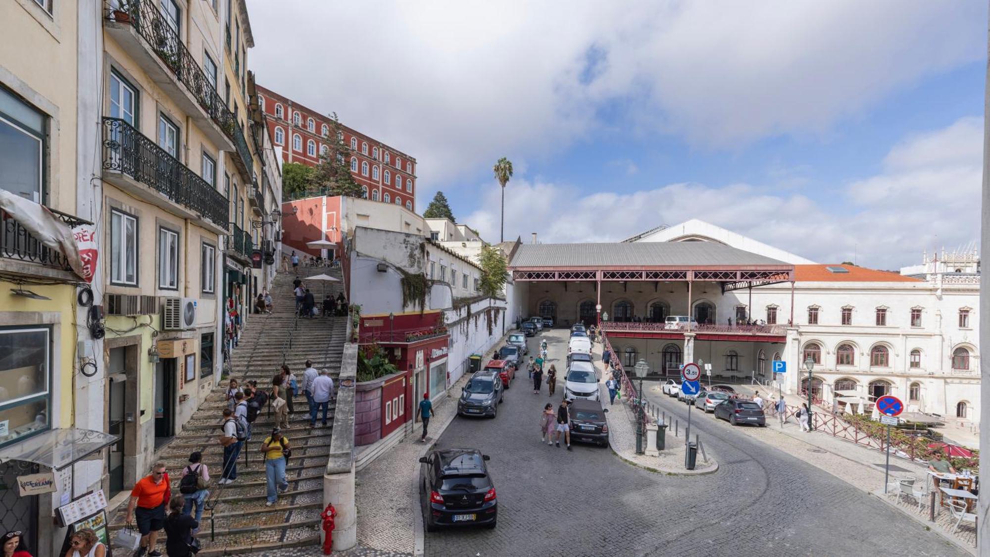 Ferienwohnung Carmo 43 Lissabon Exterior foto