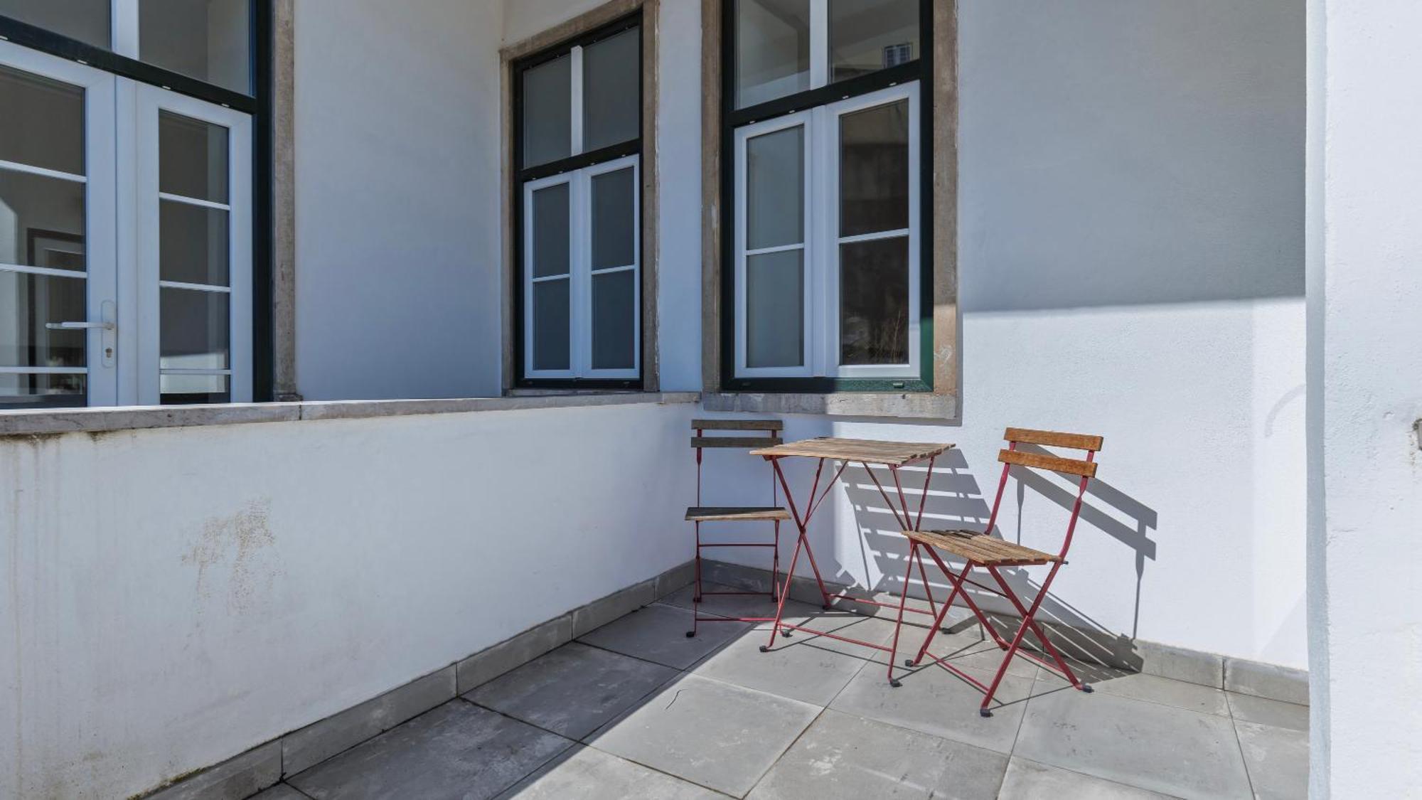 Ferienwohnung Carmo 43 Lissabon Exterior foto